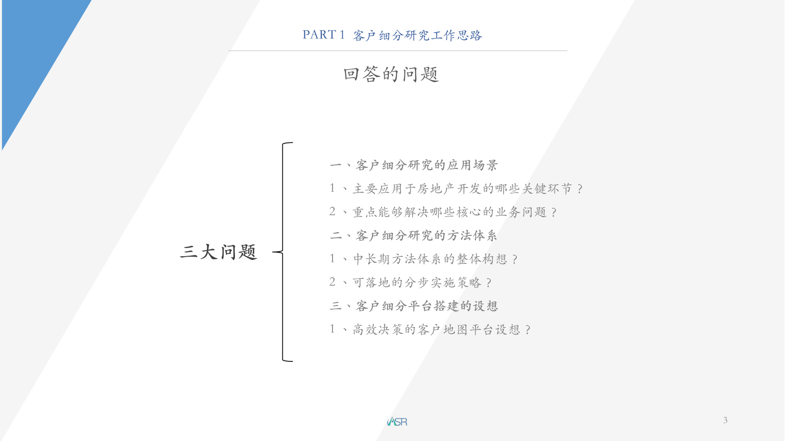www.urasr.com 3 一、客户细分研究的应用场景 1 、主要应用于房地产开发的